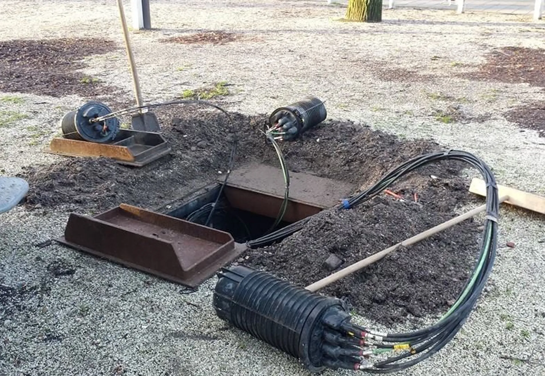 Eurofiber Werkzaamheden