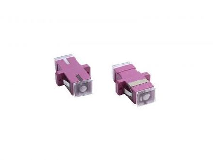SC/PC Multimode OM4 simplex adapter