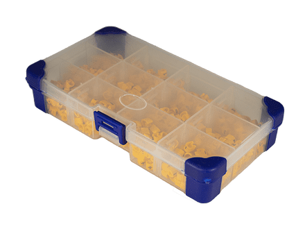 Kabelnummers in assortiment-doos