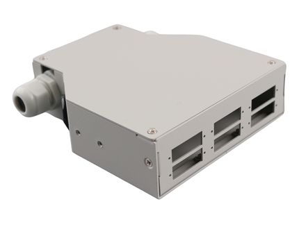 Din-Rail glasvezelbox 12V