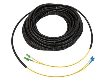 Patchcord in Flex LC/PC > E2000 SM 9/125 duplex 10 meter