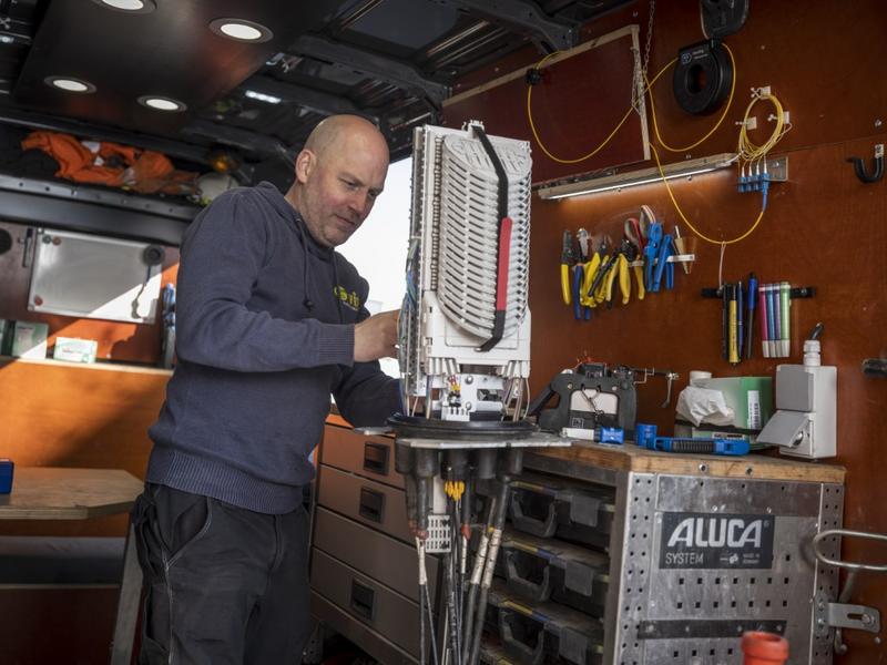 A-Kwaliteit Glasvezel apparatuur en montage materialen