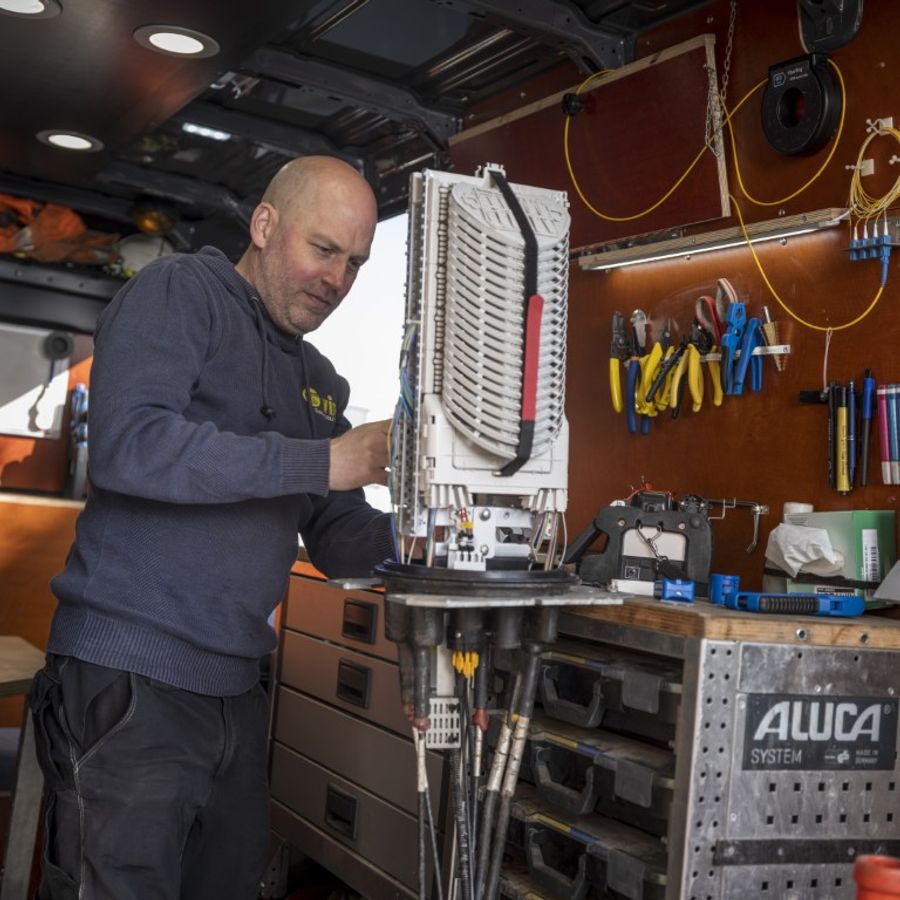 A-Kwaliteit Glasvezel apparatuur en montage materialen