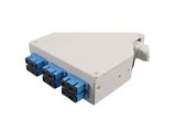 Din-Rail glasvezelbox 12V 