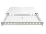 VG Patchpaneel 19'' wit 12V SC Simplex