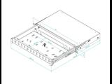VG Patchpaneel 19'' wit 12V SC Simplex
