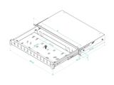 VG Patchpaneel 19'' wit 24V SC Duplex