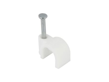 Spijker kabelclip Ø:5mm (100 stuks)