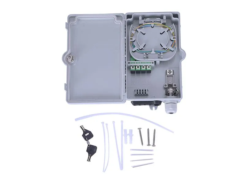 4 voudige glasvezelbox