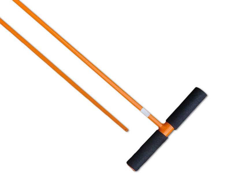 Leidingprikker (Prikstok) 1500mm fluo oranje