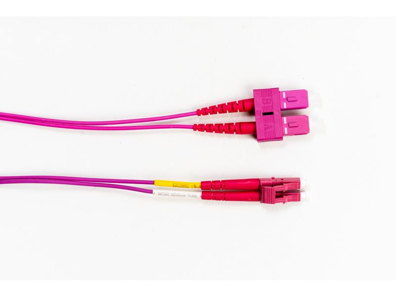 LC/UPC>SC/UPC OM4 50/125 patchcord