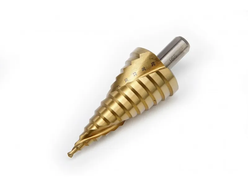 Stappenboor 6-39 mm HSS tin gecoat