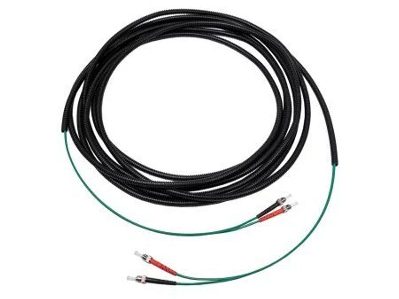 Patchcord in flex ST>ST mm OM3 50/125 duplex 10M