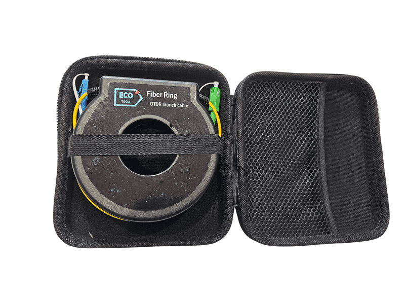 Voorspanhaspel Singlemode SC/APC >LC/PC 1000 meter