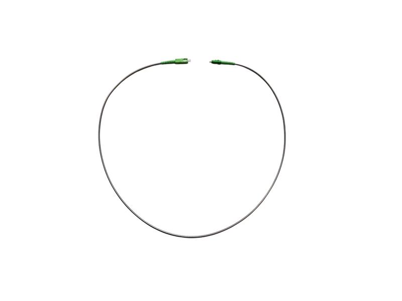 Heavy duty patchcord SC/APC > LC/APC SM 1M