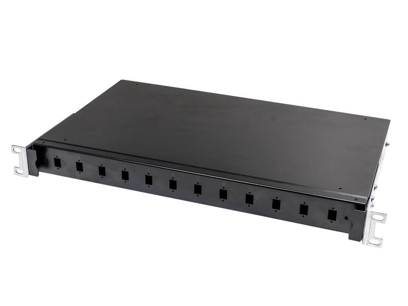 VG Patchpaneel 19'' zwart 12V SC Simplex