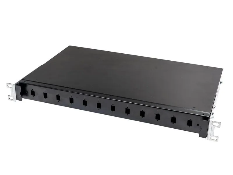 VG Patchpaneel 19'' zwart 12V SC Simplex