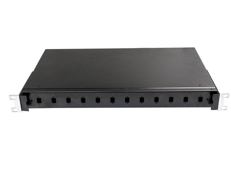 VG Patchpaneel 19'' zwart 12V SC Simplex