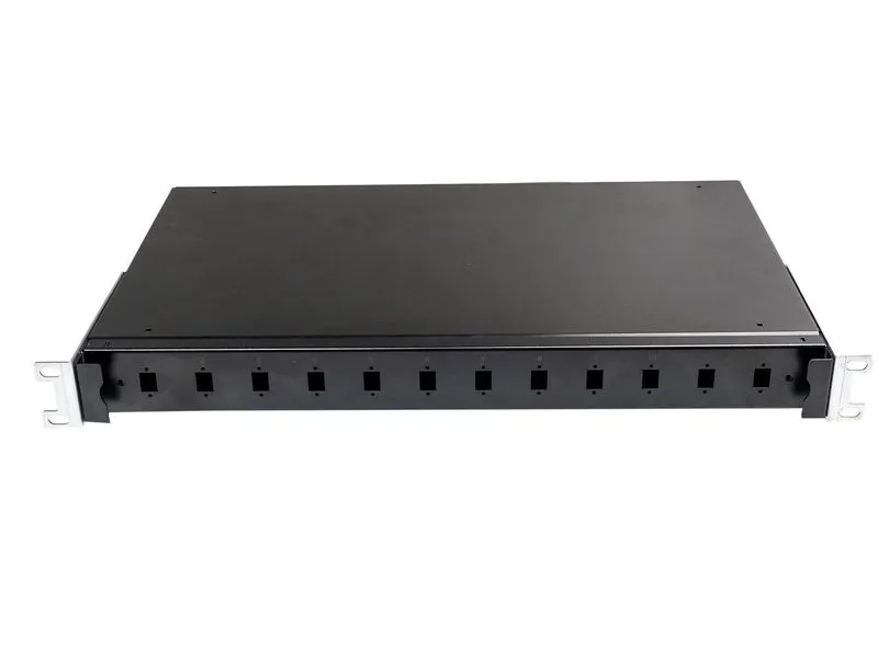 VG Patchpaneel 19'' zwart 12V SC Simplex