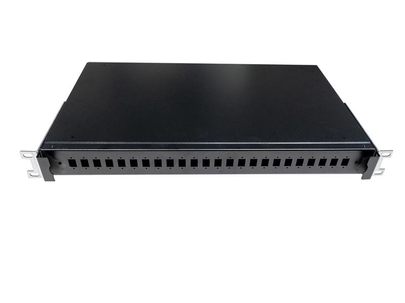 VG Patchpaneel 19'' zwart 24V SC Simplex