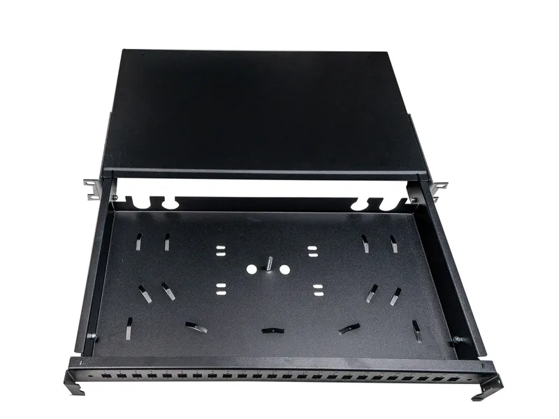 VG Patchpaneel 19'' zwart 24V SC Simplex