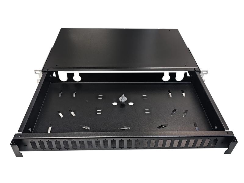 VG Patchpaneel 19'' zwart 24V SC Duplex