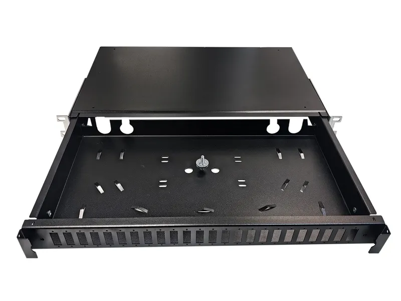 VG Patchpaneel 19'' zwart 24V SC Duplex