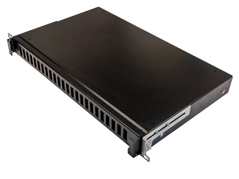 VG Patchpaneel 19'' zwart 24V SC Duplex