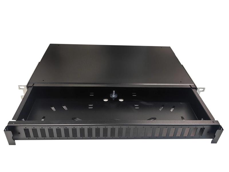 VG Patchpaneel 19'' zwart 24V SC Duplex
