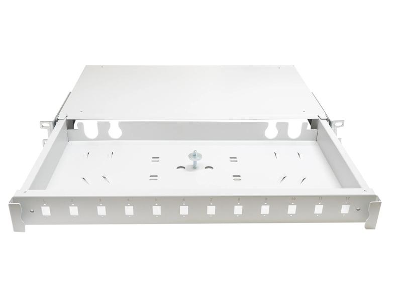 VG Patchpaneel 19'' wit 12V SC Simplex