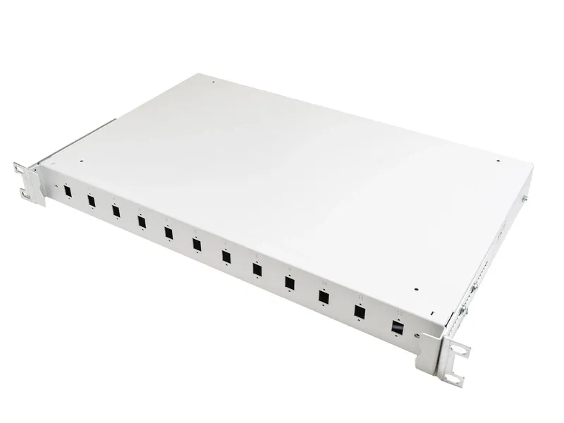 VG Patchpaneel 19'' wit 12V SC Simplex