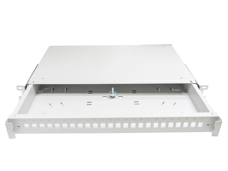 VG Patchpaneel 19'' wit 24V SC Simplex