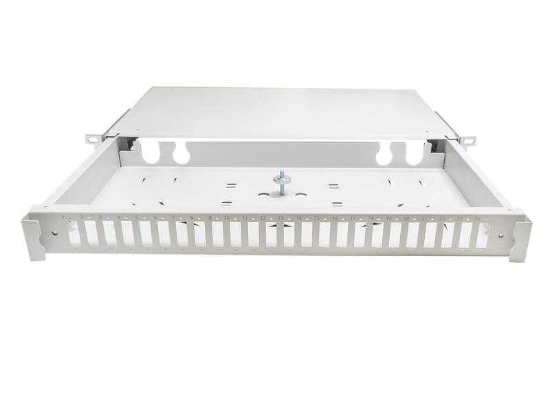 VG Patchpaneel 19'' wit 24V SC Duplex