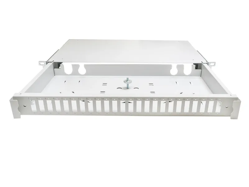 VG Patchpaneel 19'' wit 24V SC Duplex